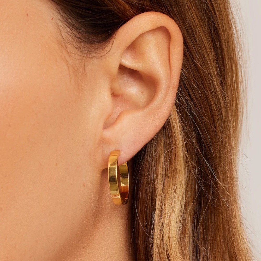 Gorjana Rose Hoops